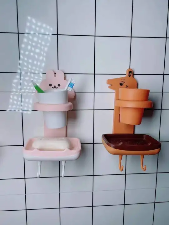 Brush And Soap Holder