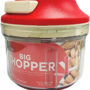 Easy Pull Smart Vegetable & Food Chopper & Cutter With Handle