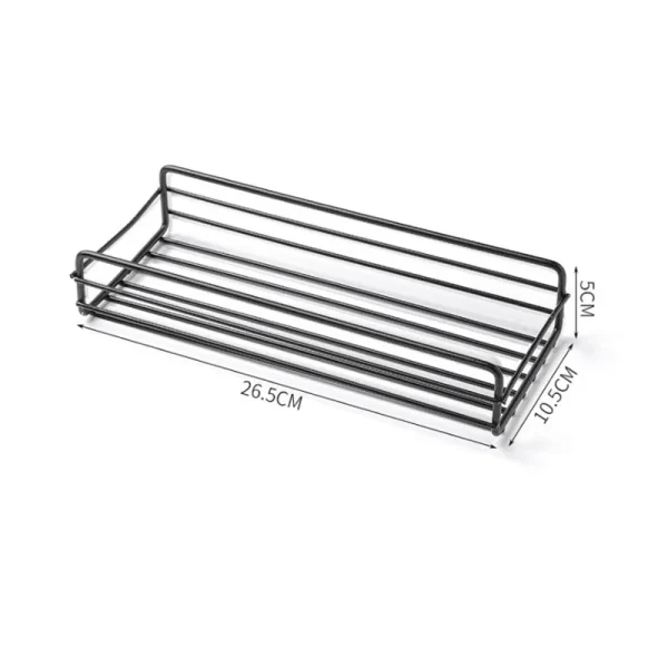 rantangular metal rack
