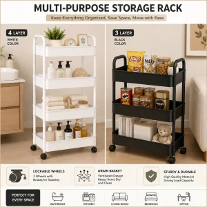 3 & 4 Tier Storage Rack Main