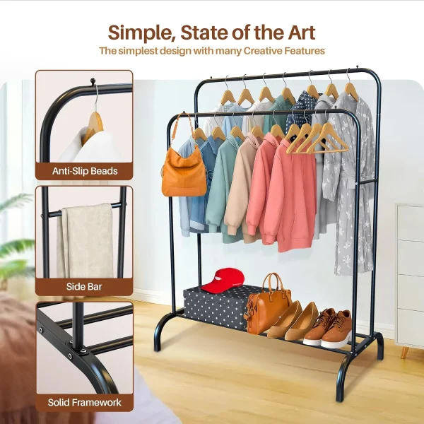 Double Pole Rack Details