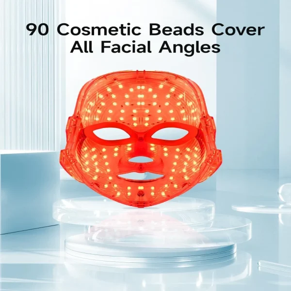 Face Mask Beads Covered