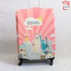 Luggage Cover-Travel Around the World-Pink