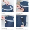 Portable Round Lunch Bag