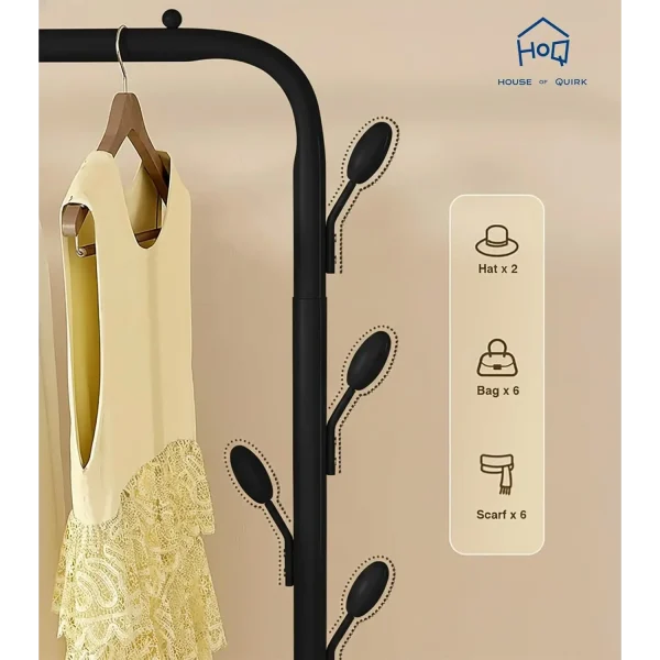 Single Pole Rack Hook Design
