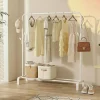 Single Pole Rack White