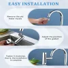 4 mode water faucet head easy installation process